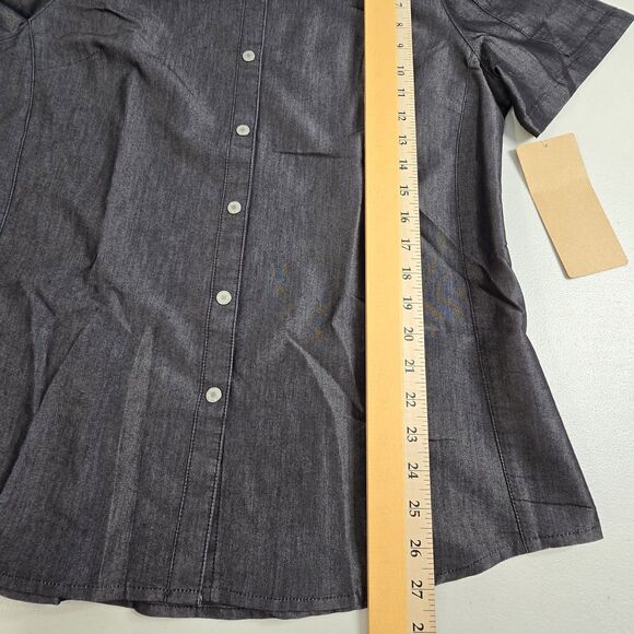 Chef Works Urban Collection Womens Black Shirt (SHC03W-BLK-M) SIZE M - Picture 7 of 13